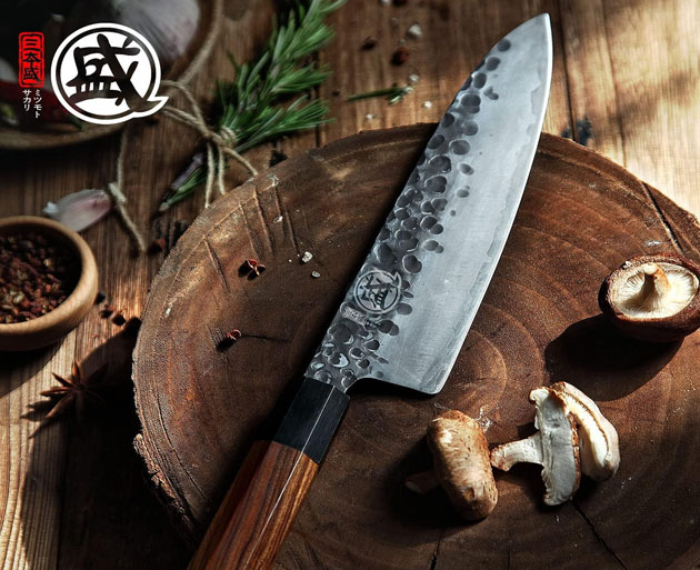 cuchillo de acero de alto carbono
