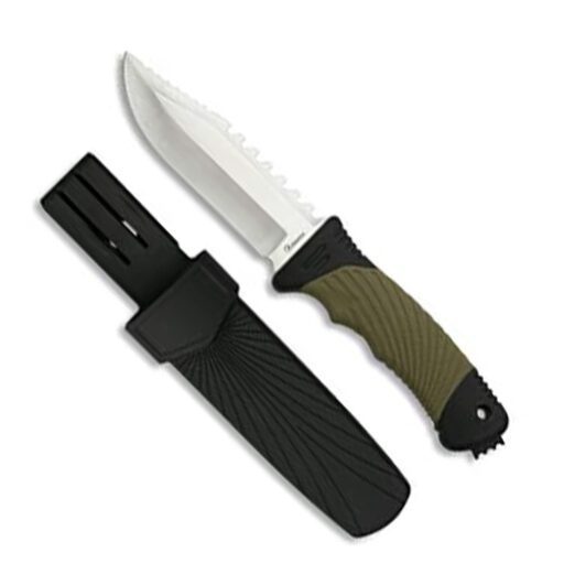 cuchillo de canotaje de goma