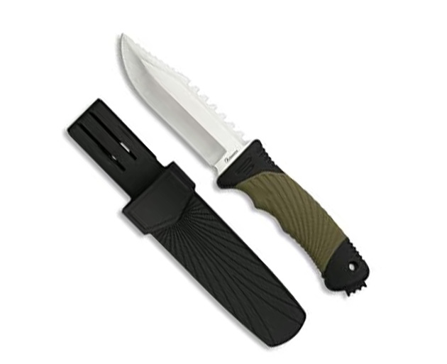 cuchillo de canotaje de goma