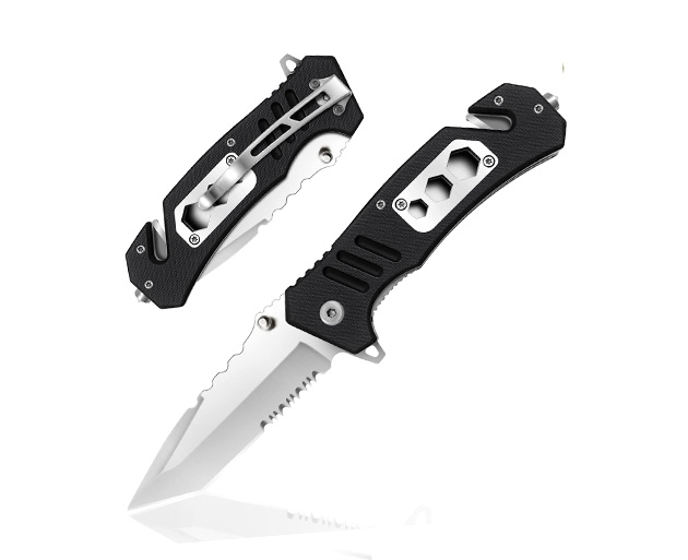 cuchillo de rescate